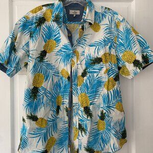 Burnside Pineapple Short Sleeve Button-down